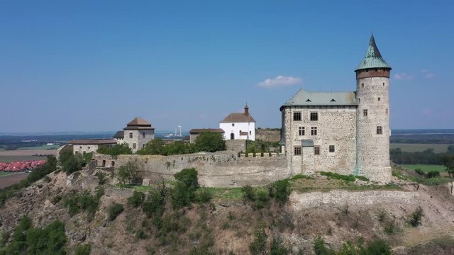Kuneticka hora Castle near Pardubice, Czech Republic