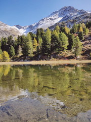 lake in mountains