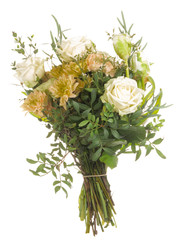 Beautiful bouquet with roses - 314752291