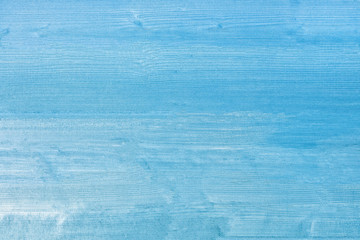 Old azure stained wood background texture