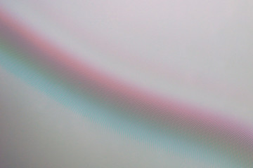 abstract background, the interaction of digital matrices, turquoise pink tone with a rainbow gradient, interference lines