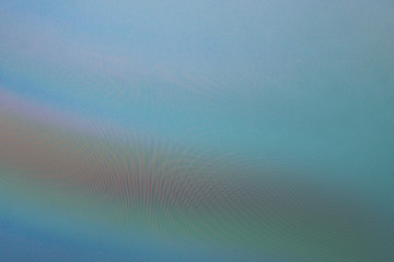 abstract background, the interaction of digital matrices, dark blue tone with a rainbow gradient, interference lines