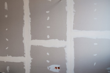 drywall background during flat renovation - dry wall room renovation -