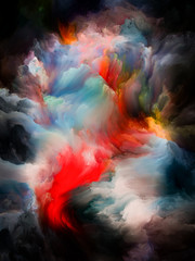 Obraz na płótnie Canvas Colorful Abstract Clouds