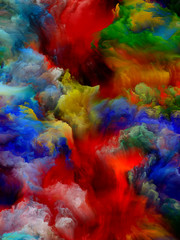 Fototapeta na wymiar The Mist of Virtual Color