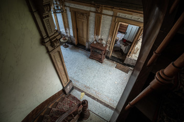 An old, long abandoned villa somewhere in eastern France