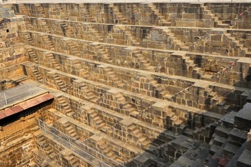 Geometric lines of the Chand Baori