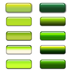 Glass classy buttons like apple style with glow effects