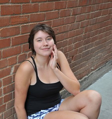 Female beauty fashion model.