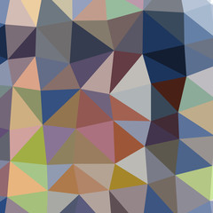Fototapeta premium Abstract Low Polygon gradient Generative Art background illustration