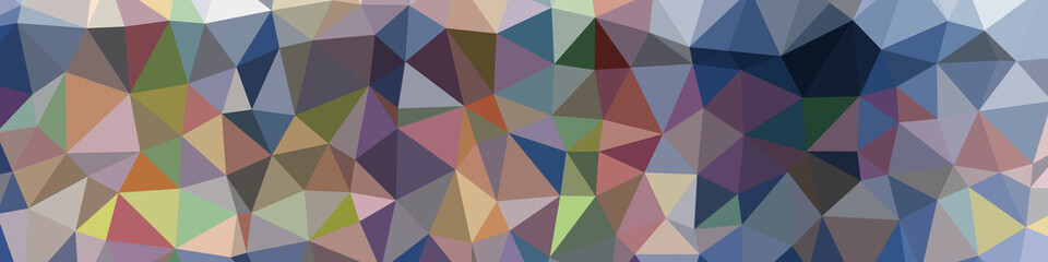 Obraz premium Abstract Low Polygon gradient Generative Art background illustration