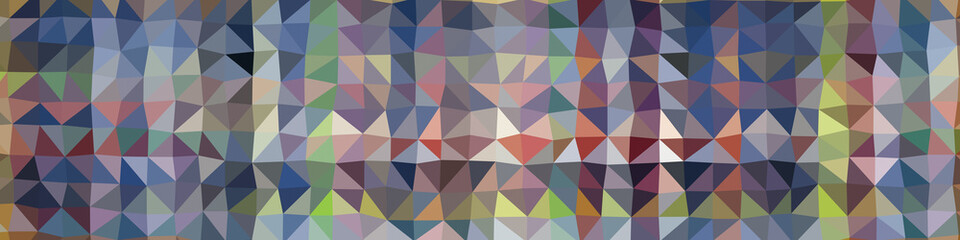 Abstract Low Polygon gradient Generative Art background illustration