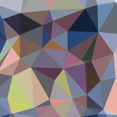 Fototapeta premium Abstract Low Polygon gradient Generative Art background illustration