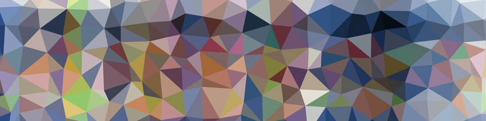 Obraz premium Abstract Low Polygon gradient Generative Art background illustration
