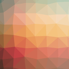 Obraz premium Abstract Low Polygon gradient Generative Art background illustration