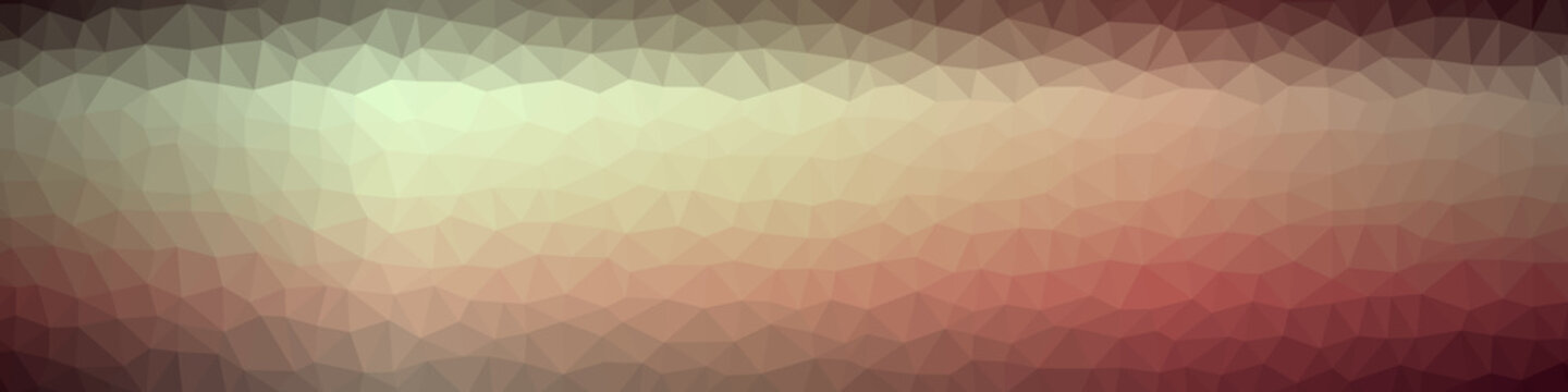 Abstract Low Polygon gradient Generative Art background illustration