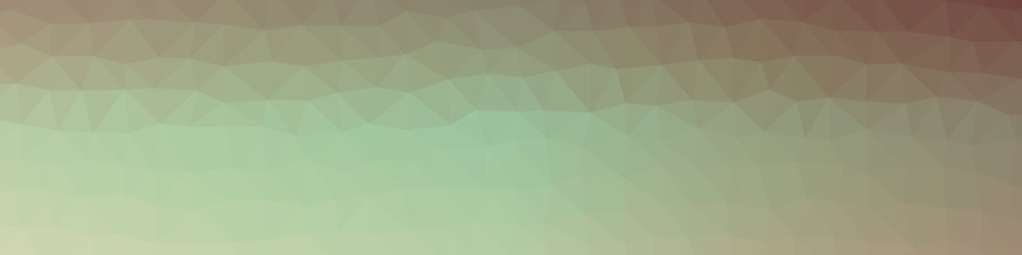 Abstract Low Polygon gradient Generative Art background illustration