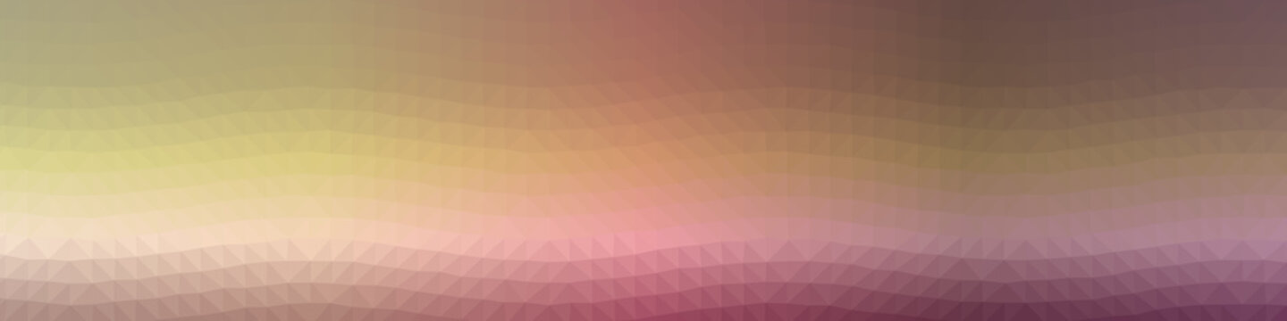 Abstract Low Polygon gradient Generative Art background illustration