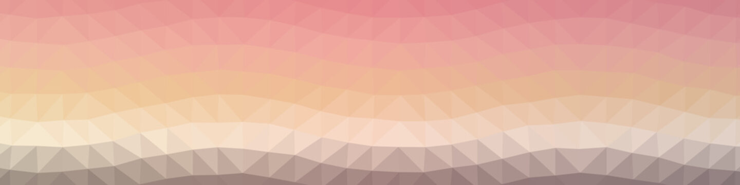 Abstract Low Polygon gradient Generative Art background illustration