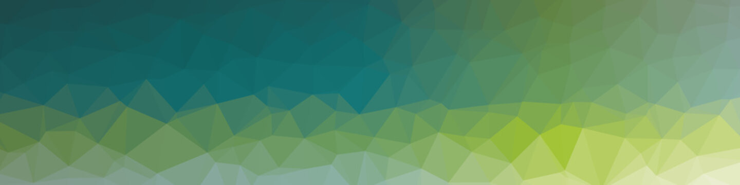 Abstract Low Polygon gradient Generative Art background illustration