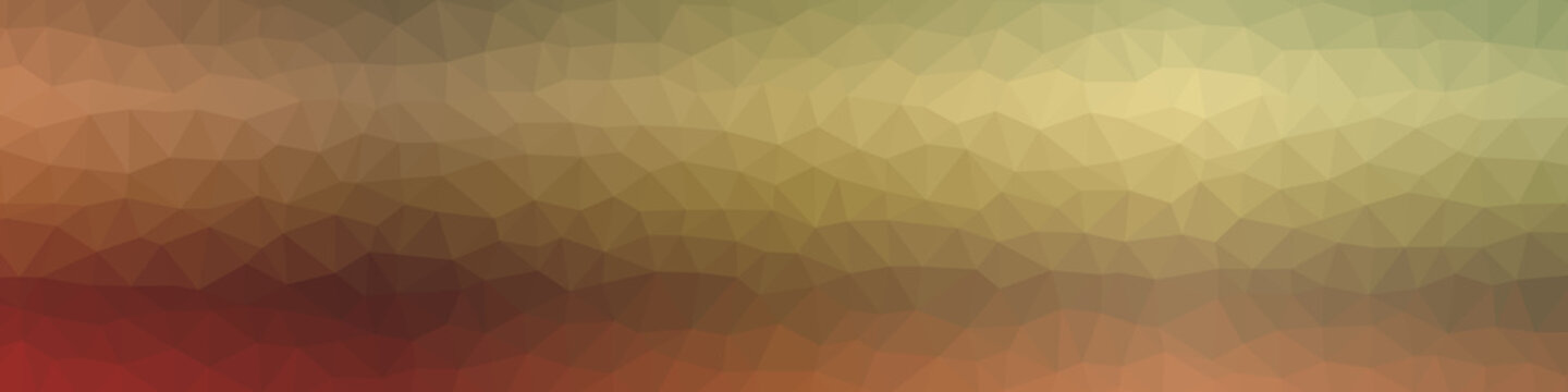 Abstract Low Polygon gradient Generative Art background illustration