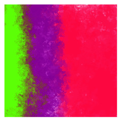 A Watercolour Style Abstract Line Painting In Colours