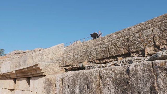 Roman theatre in Merida, Spain