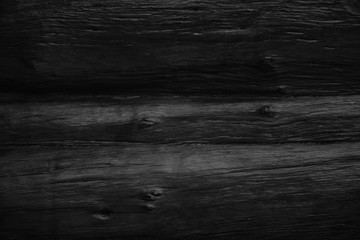 Wood Dark background. Wooden black pattern Blank for design