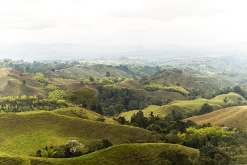 Beautiful Sights of Lookout of Filandia in Quindio, Colombia.