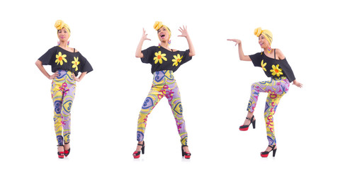 Girl preparing for summer vacation