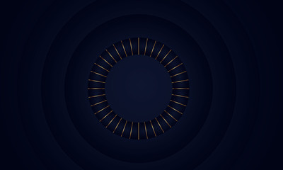 luxury dark blue background with minimal overlap circle, can be used for banner sale, wallpaper, for, brochure, landing page.