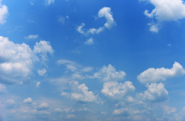 Obraz na płótnie Canvas Blue sky holiday In tropical countries summer