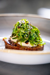 Rinder Tartar Rindfleisch Restaurant