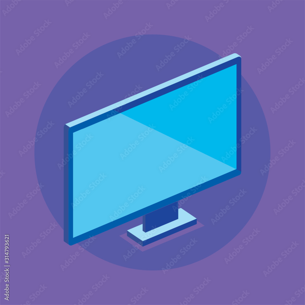 Poster computer desktop device design