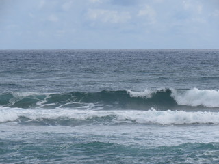 ocean, sea, waves, wave, water, beach, surf, blue, sky, coast, nature, foam, spray, summer, storm, australia, shore, pacific, breaking, landscape, surfing, sand, seascape, white, danger