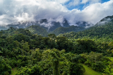 Misty Mayan Mountains in Central America