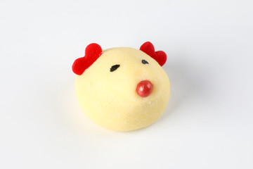 Chinese New Year rat mouse shaped cookie