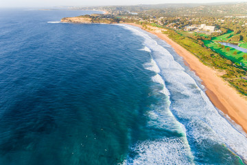 Aerial view of Sydneys Northern Beaches