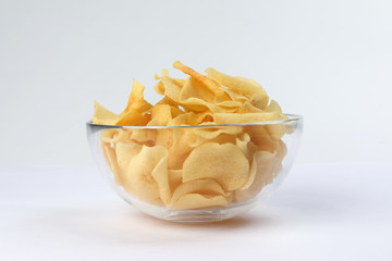 Arrowhead root arrowroot chips traditional for Chinese new year