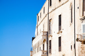 traditional houses in Monopoli Apulia Italy