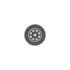 Tires illustration logo vector