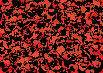 たくさんのハート