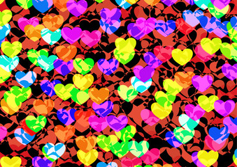 たくさんのハート2