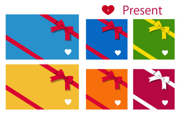 リボン付きプレゼント