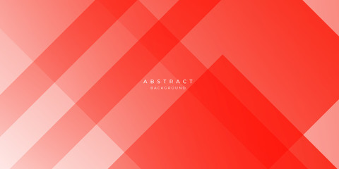 Simple Red White Abstract Background for Business Presentation Design.