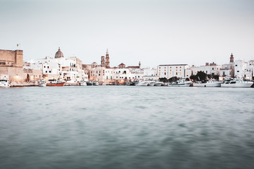 Obraz premium tradycyjne domy w Monopoli Apulia we Włoszech