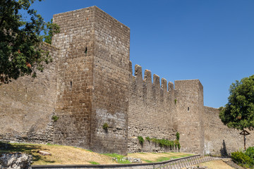 Medieval fortifications of Viterbo town, Italy