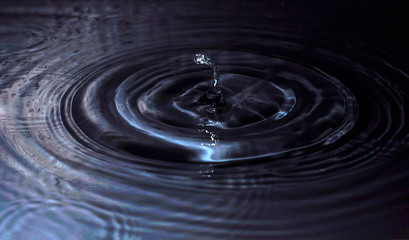 ripple mark forms Drops of water