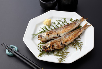 　いわしの焼き魚