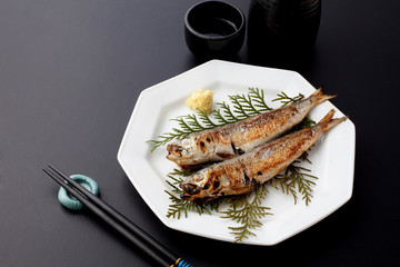 　いわしの焼き魚